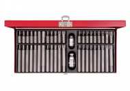 Sada bitů 10 mm v plechovém pouzdře 44 ks King Tony 1044CQ