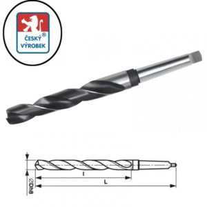 Vrták do kovu s kuželovou stopkou 51