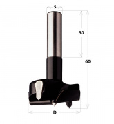 CMT sukovník HW pro horní frézky C39235011