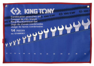 Sada očkoplochých klíčů King Tony 14 ks 1214MRN01