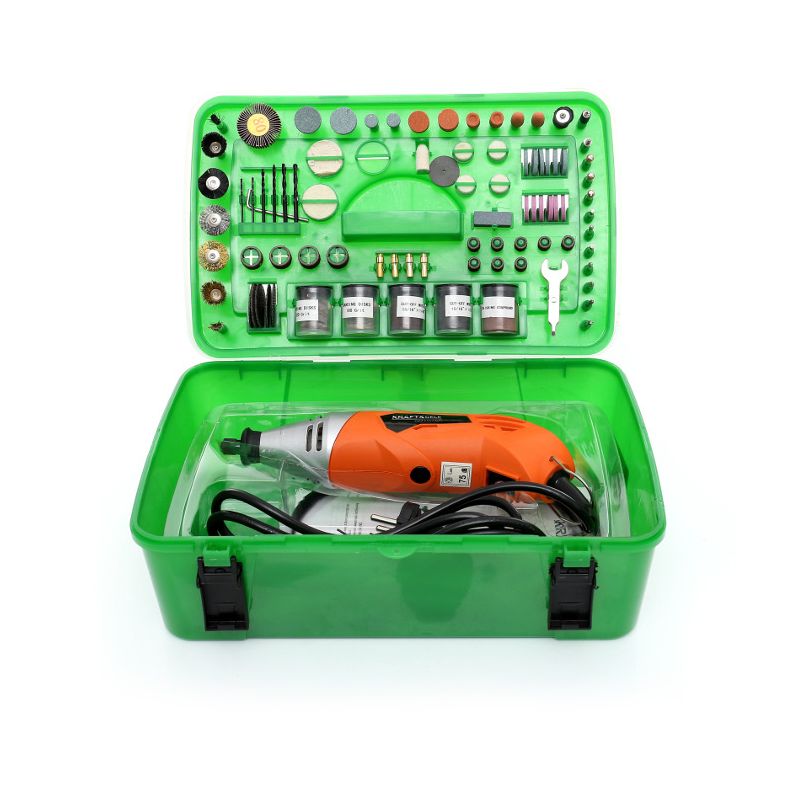 Mini přímá bruska s příslušenstvím 218ks