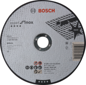 BOSCH Expert for Inox rovný dělící kotouč na nerez 180mm (2.0 mm)