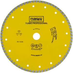 NAREX DIA dělící kotouč na stavební materiály 230mm (22.23/ mm)
