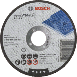 BOSCH Expert for Metal rovný dělící kotouč na kov 115mm (2.5 mm)
