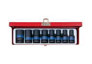 Sada rázových nástrčných hlavic King Tony 1/2 CrMo 6 hran