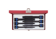 Sada rázových prodloužených zástrčných hlavic King Tony 1/2 CrMo INBUS H5 - H14 mm 4476MP