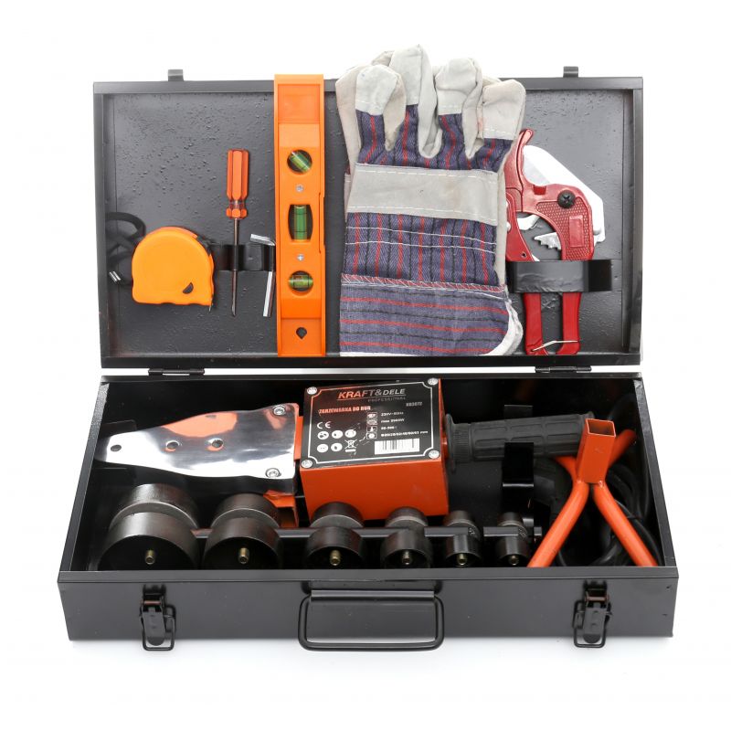 Polyfúzní svářečka plastových trubek 2900W KD3072 KRAFT&DELE