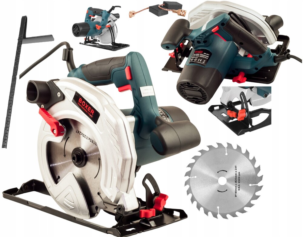 ONDRAGON  Okružní pila na dřevo LASER 185mm 1650W BX-450 BOXER