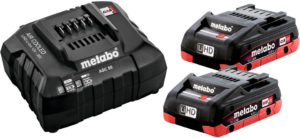 METABO sada 2x baterie LiHD 4