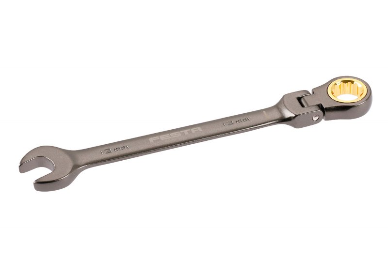 FESTA Klíč ráčnový kloubový CrV 13mm 72T