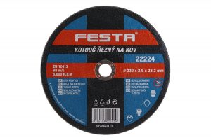FESTA Kotouč řezný na kov 230x2