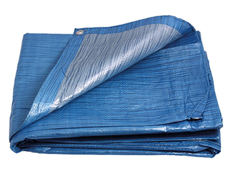 FESTA PE plachta zakrývací 2x3m 70g/1m2 modro-stříbrná