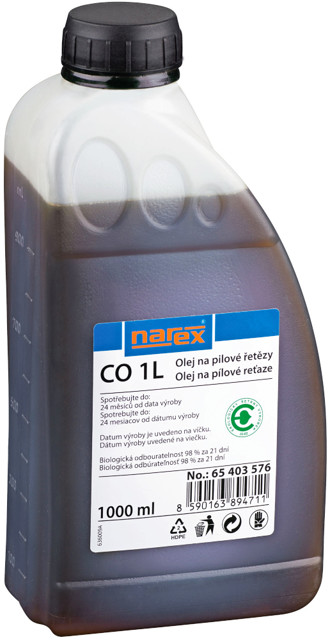 NAREX BIOOMA CO 1 L olej na mazání řetězu