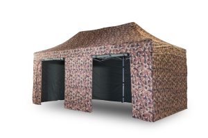 TENTino OPLÁŠTĚNÍ NA 3x6 m /4 nohy a 3x6 m /6 noh SMALL/BIG HEXAGON/OCTAGON Barva opláštění: 16A - MASKÁČOVÁ