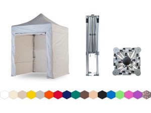 Nůžkový párty stan 2x2 m TENTino BIG HEXAGON EXTREME Barva opláštění: 1A - BÍLÁ