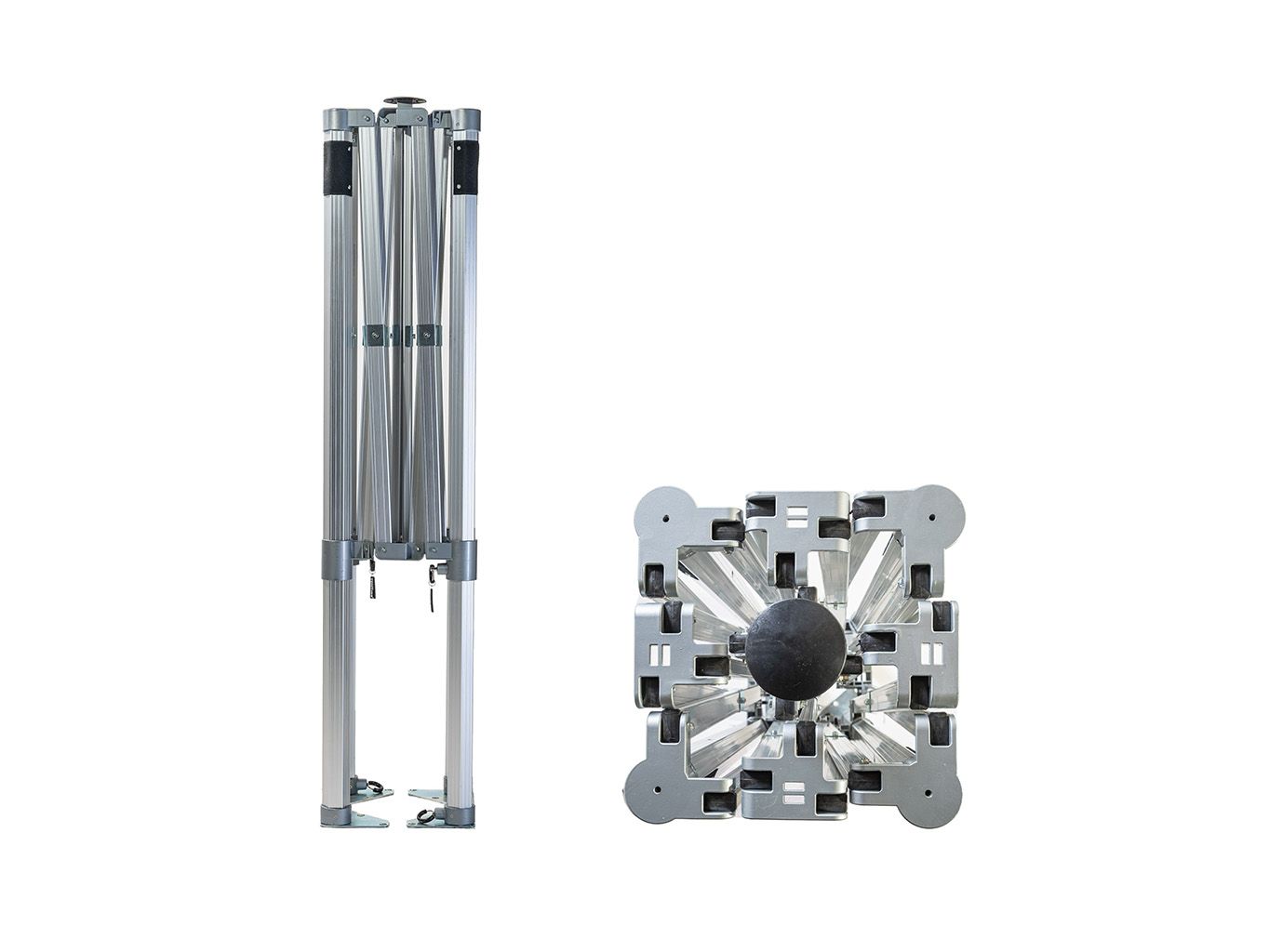 TENTino Konstrukce nůžkového párty stanu BIG HEXAGON 2x2 m bez opláštění