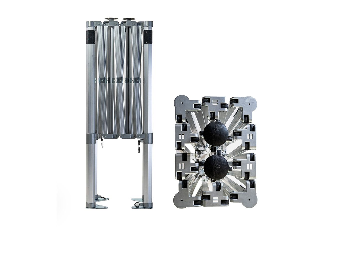 TENTino Konstrukce nůžkového párty stanu BIG HEXAGON 2x3 m bez opláštění