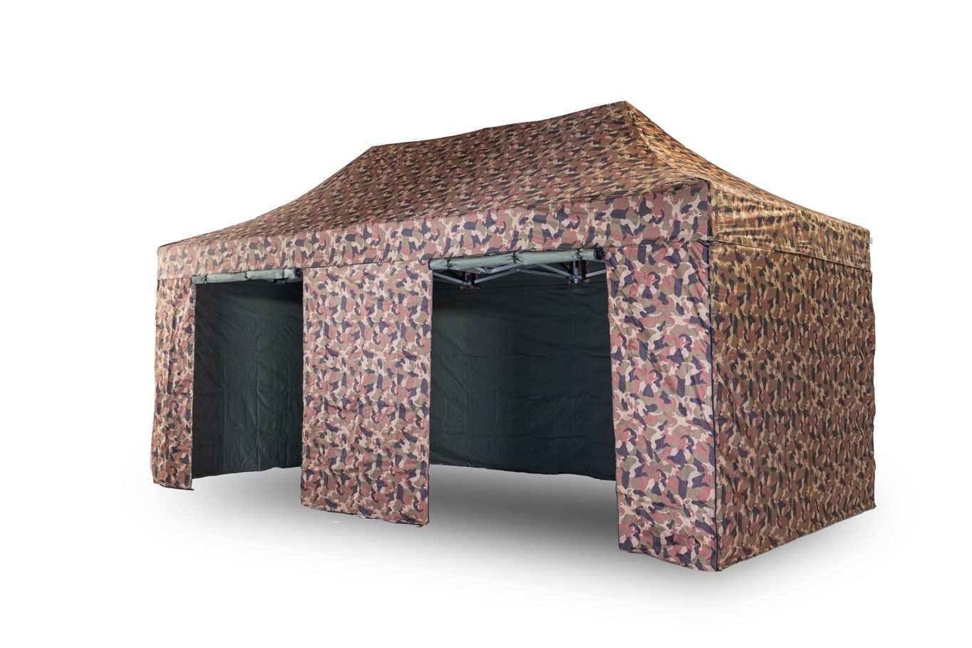 TENTino OPLÁŠTĚNÍ NA 4x6 m /4 BIG HEXAGON Barva opláštění: 16A - MASKÁČOVÁ