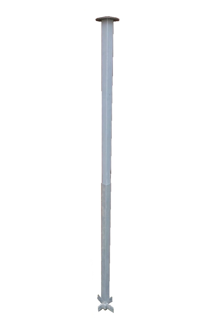 TENTino Kompletní střed BH / BHE / PVC - teleskop s čepičkou + spodní část s pružinou na 3x3 m