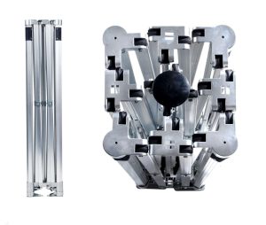 TENTino Konstrukce BIG HEXAGON 3x3 m EXTRA PRŮCHOZÍ VÝŠKA 250-275 cm bez opláštění