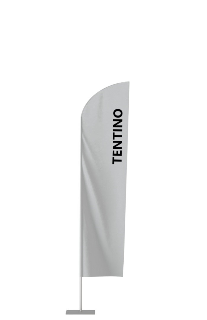 TENTino Vlajka BASIC (vel. M) Typ podstavce: DESKOVÁ PODSTAVA