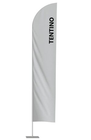 TENTino Vlajka BASIC (vel. L) Typ podstavce: DESKOVÁ PODSTAVA