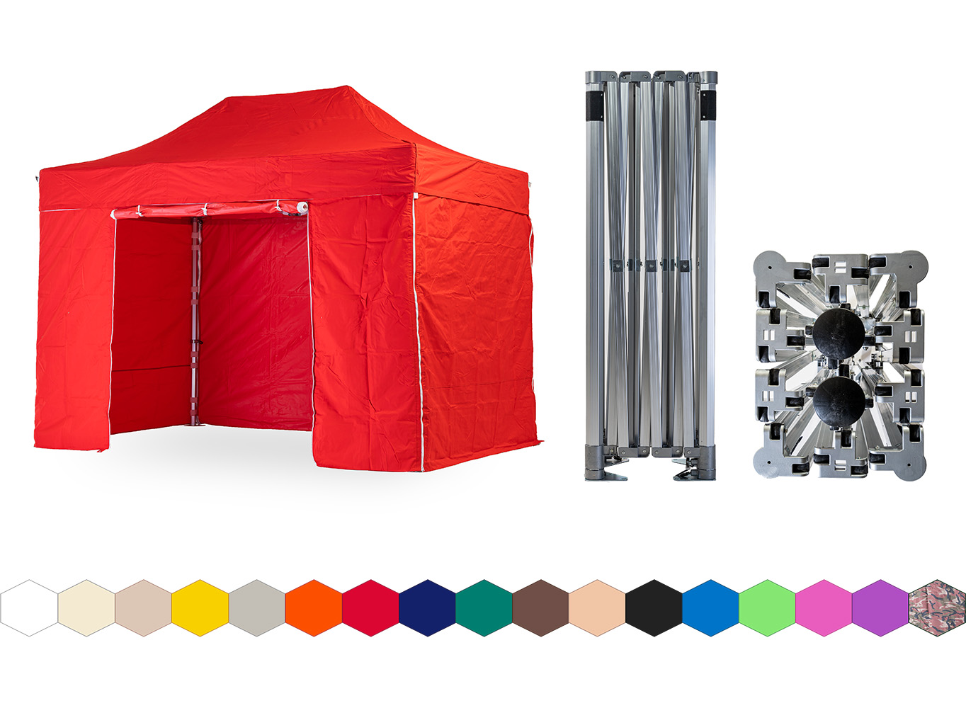 Nůžkový párty stan 3x4