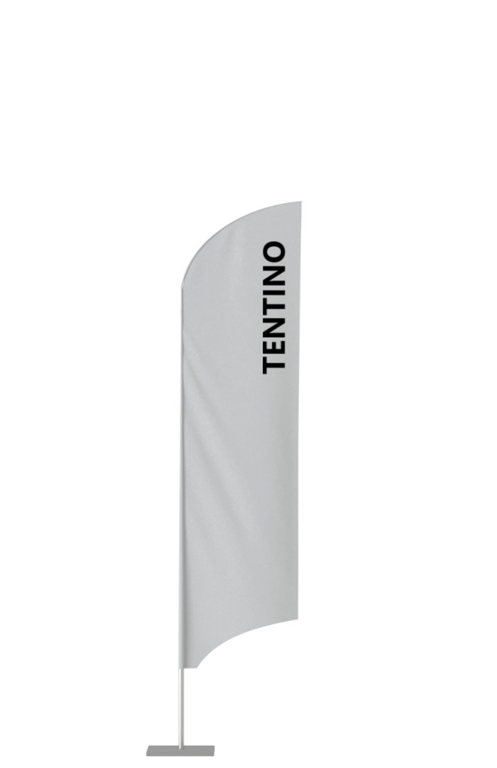 TENTino Vlajka SHARK (vel. M) Typ podstavce: DRŽÁK KE STANU