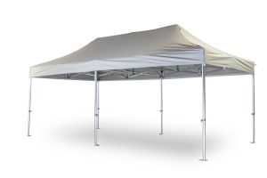 TENTino STŘECHA NA STAN 4x8 m BIG HEXAGON Barva: 5A - ŠEDÁ