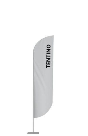 TENTino Vlajka KULATÁ SHARK (vel. M) Typ podstavce: BEZ PODSTAVCE