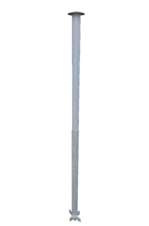 TENTino Kompletní střed BH / BHE / PVC - teleskop s čepičkou + spodní část s pružinou na 4x6/6 m