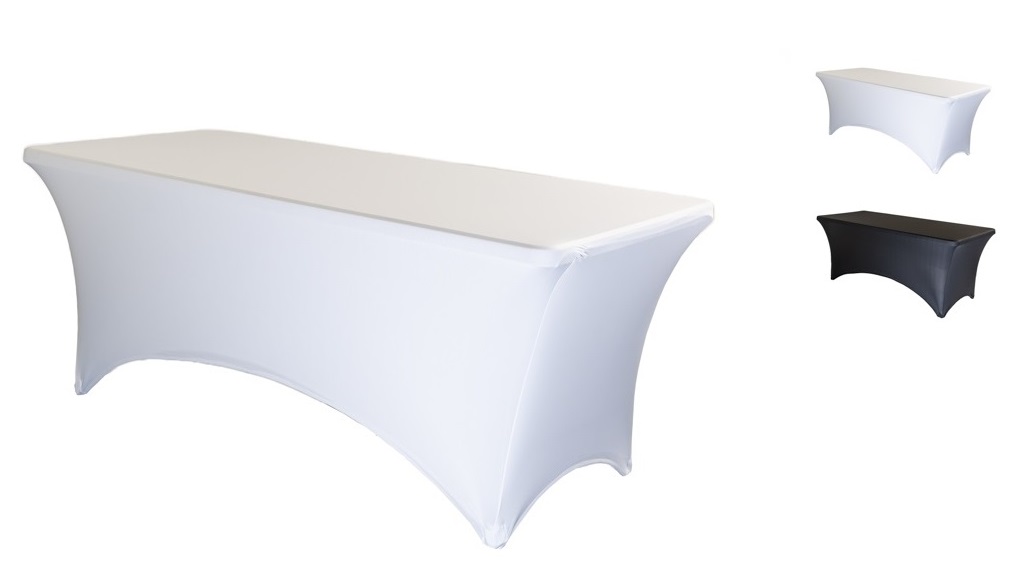 TENTino Elastický potah EXTREME na skládací stůl 180x76 cm VÍCE BAREV Barva: ČERNÁ