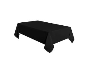 TENTino Ubrus na hranatý stůl 240x76 cm Barva: ČERNÁ