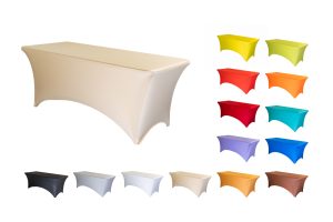 TENTino Elastický potah na skládací stůl 152x76 cm VÍCE BAREV Barva: 14 ŠAMPAŇ