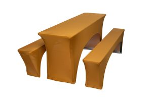 TENTino Elastický potah na pivní set 200x50 - 200x70 cm Barva: 9 ZLATÁ HNĚDÁ