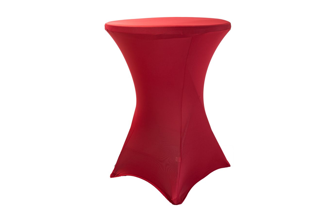 TENTino Elastický ubrus na koktejlový bistro stůl 80 cm VÍCE BAREV Barva: VÍNOVÁ