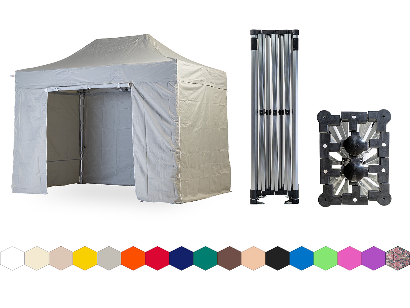 Nůžkový párty stan 3x4