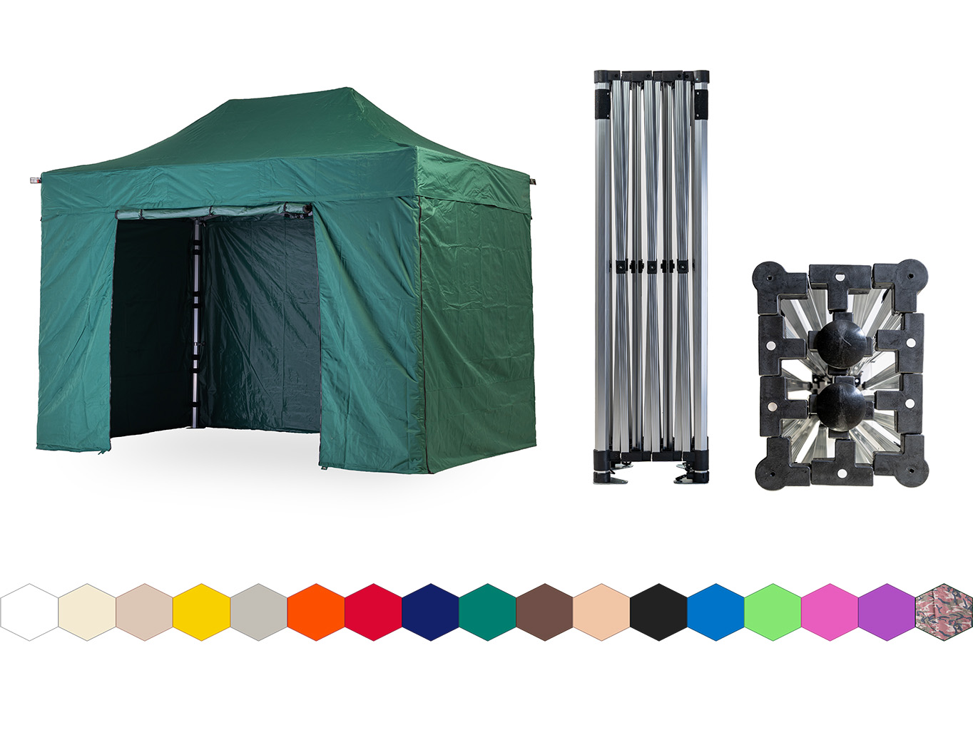 Nůžkový párty stan 3x4