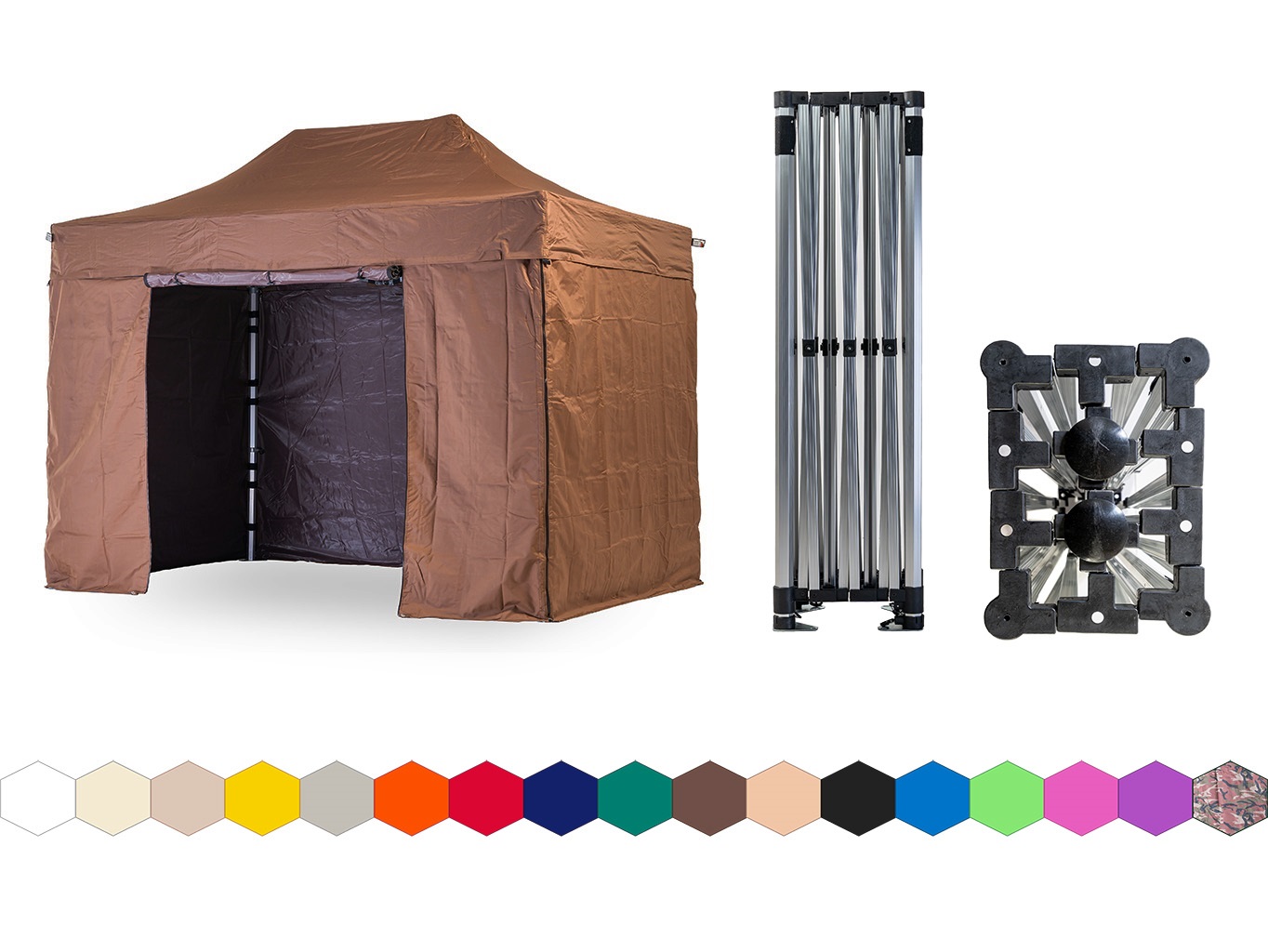 Nůžkový párty stan 3x4