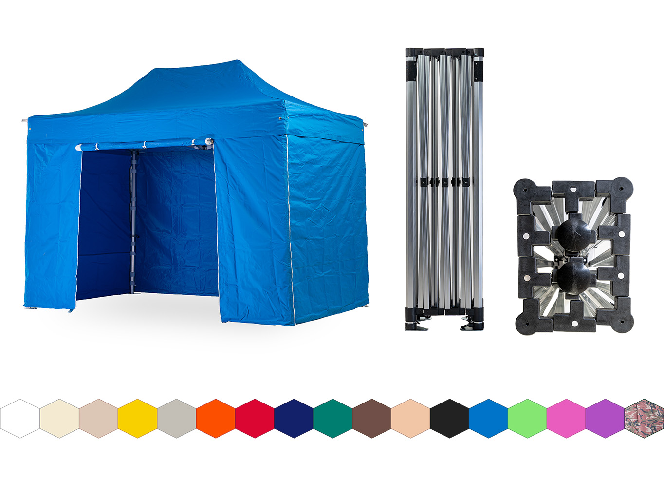 Nůžkový párty stan 3x4