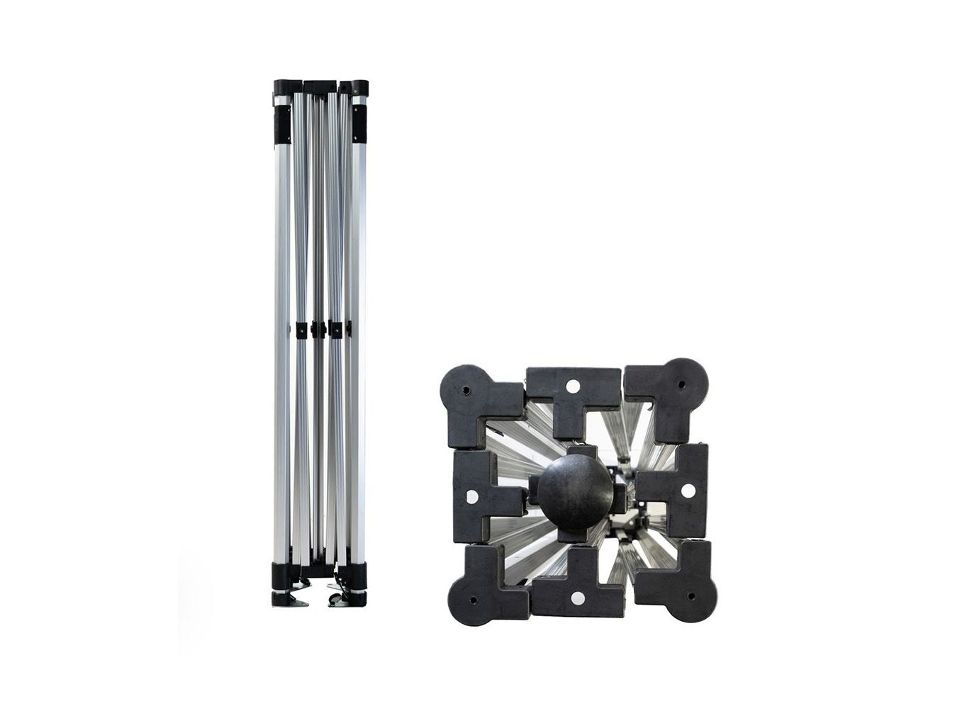 TENTino Konstrukce nůžkového párty stanu SMALL HEXAGON 3x3 m bez opláštění