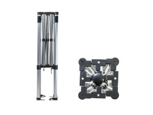 TENTino Konstrukce nůžkového párty stanu SMALL HEXAGON 2x2 m bez opláštění