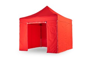 TENTino OPLÁŠTĚNÍ NA 3x3 m SMALL/BIG HEXAGON Barva opláštění: 7A - ČERVENÁ