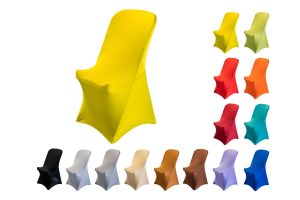 TENTino Elastický potah na skládací židli PTH01 Barva: ŽLUTÁ