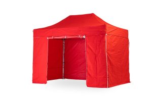 TENTino OPLÁŠTĚNÍ NA 2x4 m SMALL/BIG HEXAGON/OCTAGON Barva opláštění: 7A - ČERVENÁ