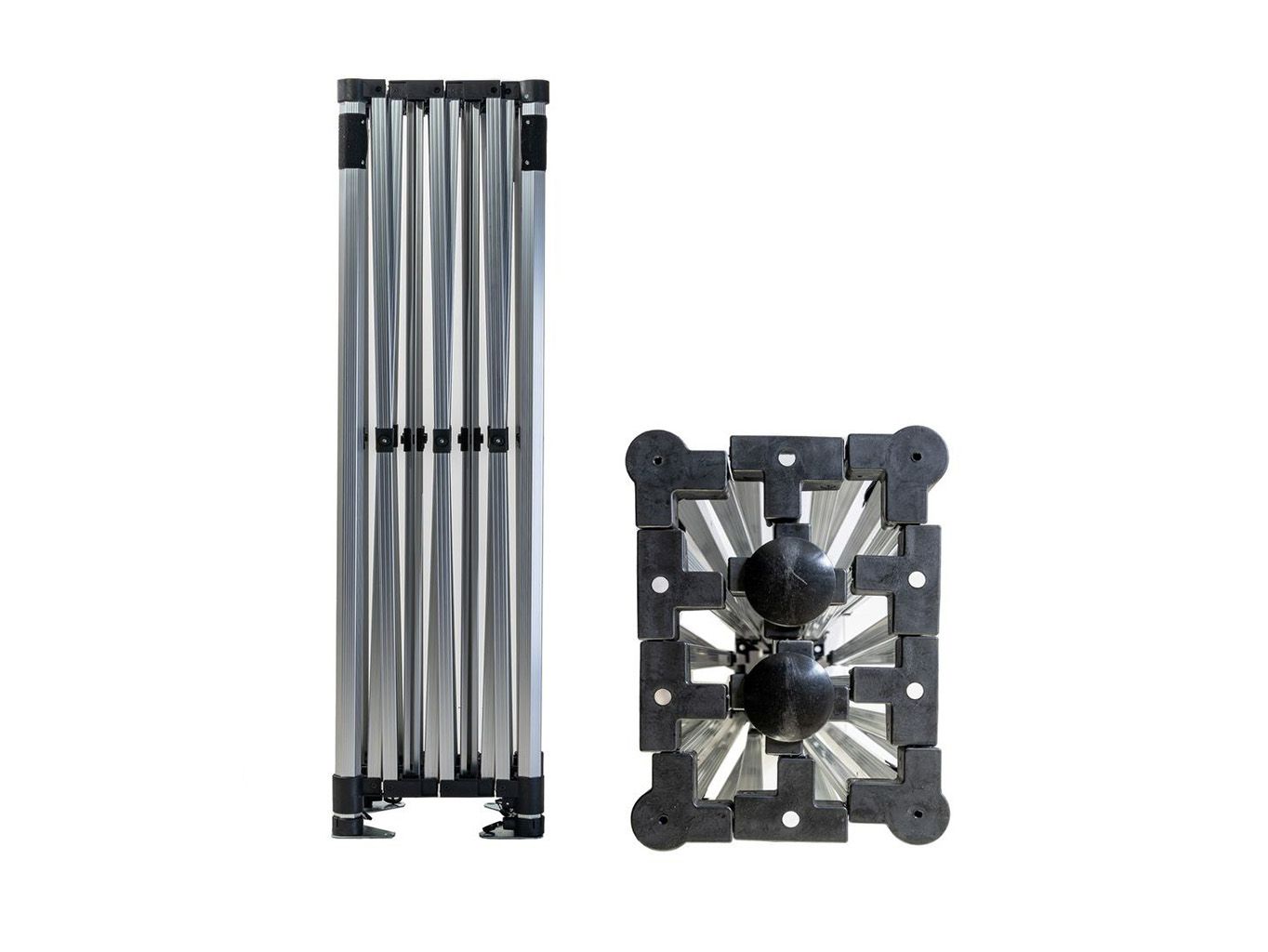 TENTino Konstrukce nůžkového párty stanu SMALL HEXAGON 3x4