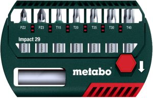 METABO box s torzními bity Impact 29 (7 ks)