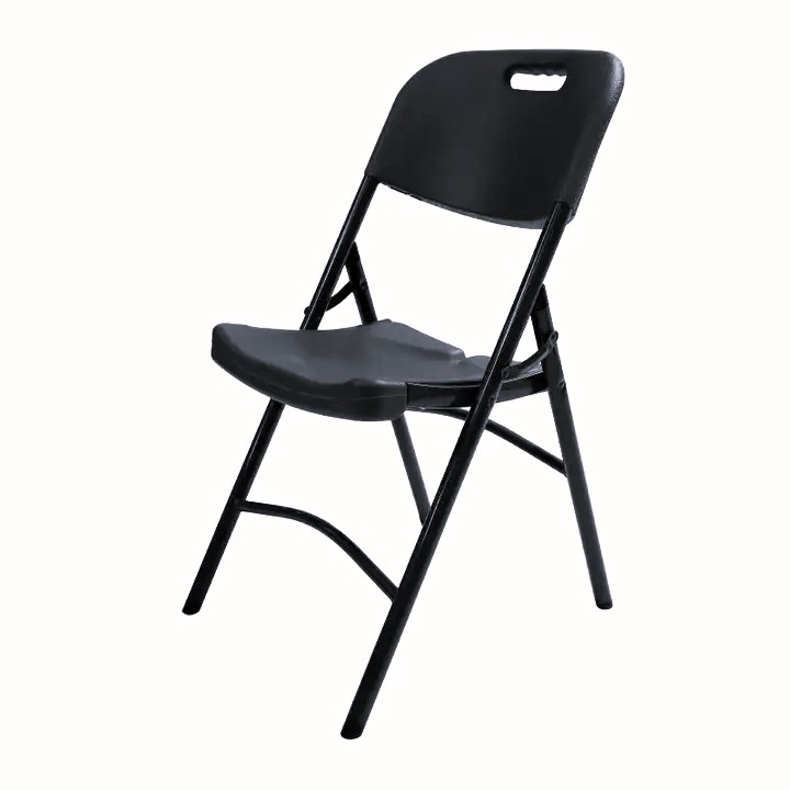 TENTino Skládací židle VOLHA BLACK