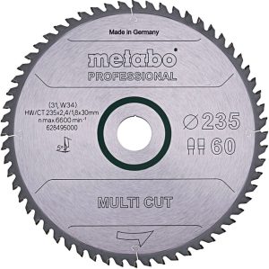 METABO 235x30mm | Z60 | Multi Cut - Profi