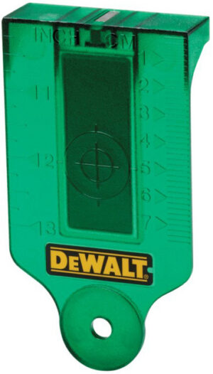 DeWALT DE0730G zaměřovací karta pro zelené lasery